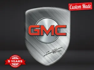 GMC Emblèmes Entreprise Auto Pro Max Stylés Robustes